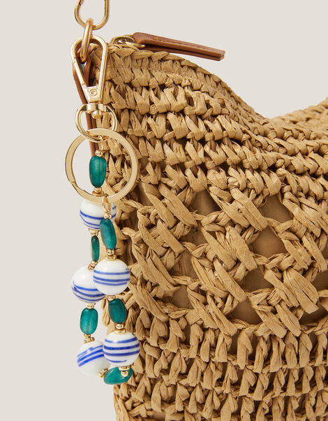 Mix Bead Bag Charm, , large
